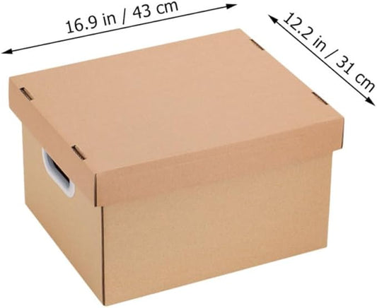 File Storage Box Bins Office File Storage Organizer Document Box Document Case