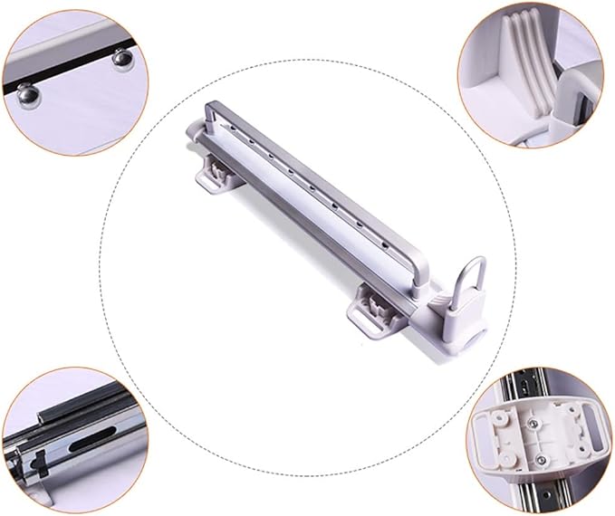 Heavy Duty Hanger Clothes Rail,Extendable Hanger with Ball Sliding Rail,Length 25cm,30cm,36.5cm,46.5cm,Closet Organizer Rack