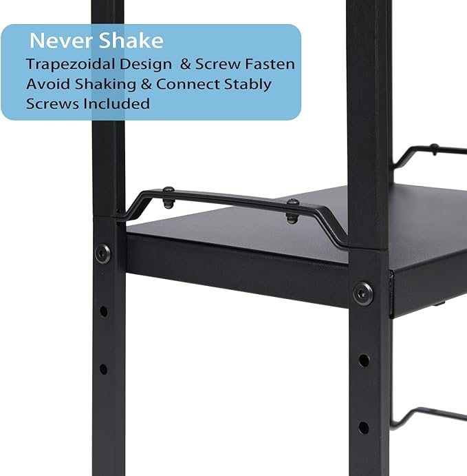 25.5 Inches 3 Pack Expandable Cabinet Shelves, Stackable Shelf Organizer For Kitchen Cabinet Countertop Storage, Adjustable C