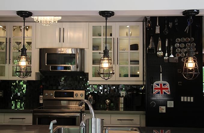 Wall Control Kitchen Pegboard Organizer Pots and Pans Pegboard Pack Storage and Organization Kit with Black Wall Board and Bl