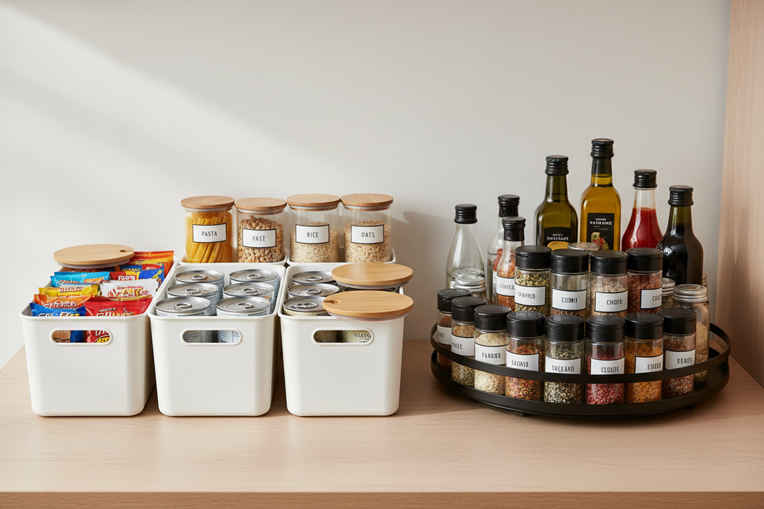 Pantry Bins vs Lazy Susan: Which Organizer Actually Saves More Time in the Kitchen?