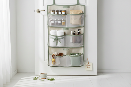 The Over-the-Door Organizer That Transformed My Cluttered Pantry, Bathroom, and Mudroom for Under $25