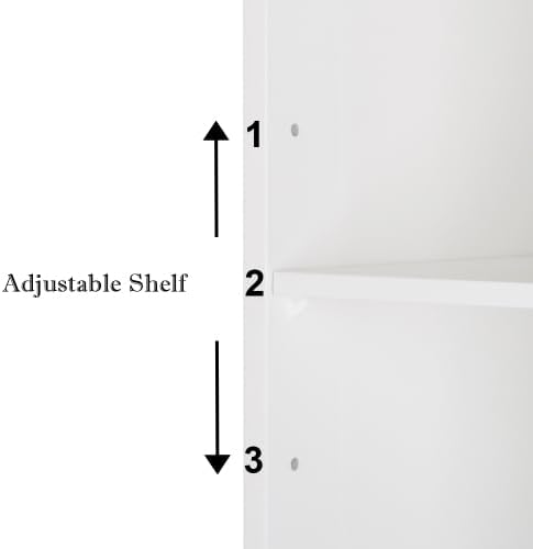 VINGLI Bathroom Wall Cabinet Wall Mount Mirrored Medicine Cabinet with Mirror Storage Organizer with Single Mirror Door and 2