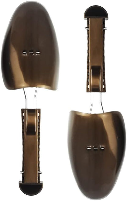 FONHERILI WAJJ 5 Pairs Plastic Shoe Tree Stretcher Shaper for Men Adjustable Length Shoes Boot Holder Shaper Support(Brown Men)