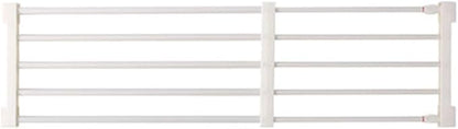 Adjustable Shelf Organizer Expandable Closet Shelf and Rod with No Drilling for Wardrobe Cupboard Kitchen Bookcase (11.5" - 1