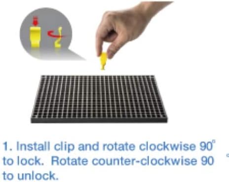 Organizer Genie - Four Black Pegboard Set to organize your Sockets, Wrenches, Pliers, Screwdrivers, Bits and All Other Tools