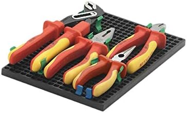 Organizer Genie - Four Black Pegboard Set to organize your Sockets, Wrenches, Pliers, Screwdrivers, Bits and All Other Tools