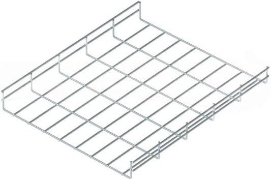 Kable Kontrol Cable Tray- 5 Feet Long - 16" Width, 2” Depth – Wire Mesh Tray Cable Management Rack Cords Organizer Cable Bask