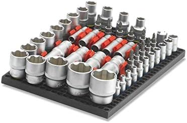 Organizer Genie - Four Black Pegboard Set to organize your Sockets, Wrenches, Pliers, Screwdrivers, Bits and All Other Tools
