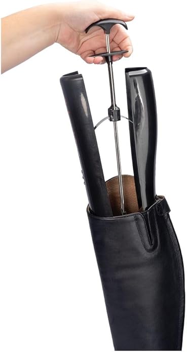 Schneiders English Tall Boot Shaper Trees - Pair | Prevents Creasing | Maintains Shape for Long-Lasting Boots | Color Black