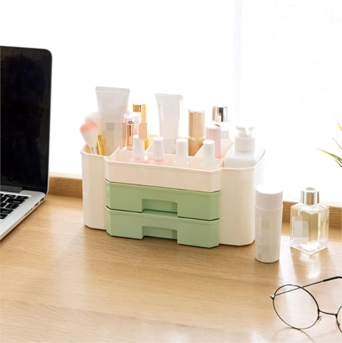 Makeup Organizer Vanity Desktop Skin Care Cosmetics Storage Box with Drawers Jewelry Sundries Makeup Organizer Make Organizer