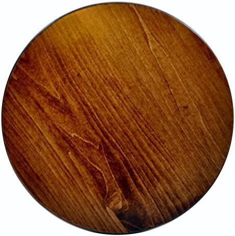Rustic Red Door Co. Wooden Lazy Susan Turntable - Spinning, Solid Wood Lazy Susan Organizer - Turntable for Table Top/Counter
