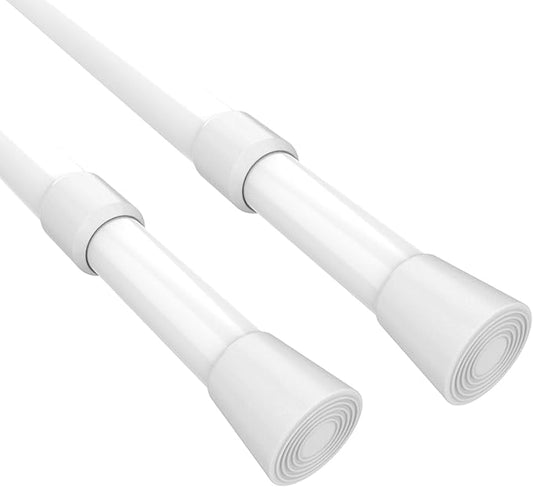 Tension Rods Room Divider, Premium Adjustable Curtain Tension Rod, 53-100 Inch Large Curtain Rod, No Drilling Tension Pole fo