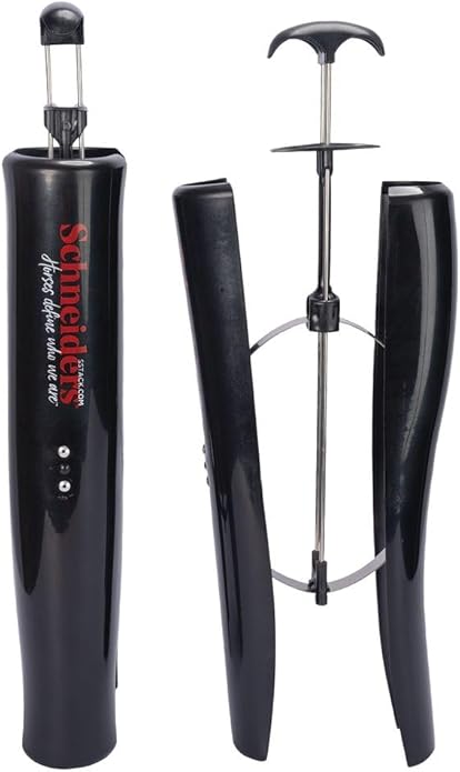 Schneiders English Tall Boot Shaper Trees - Pair | Prevents Creasing | Maintains Shape for Long-Lasting Boots | Color Black