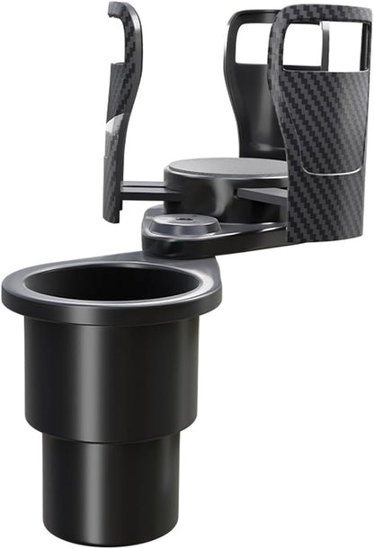 Adjustable Expandable Cup Holder for car Most Cars Trucks SUVs.-Car Cup Holder Expander fit cola Coffee Cups,2 in 1 cupholder