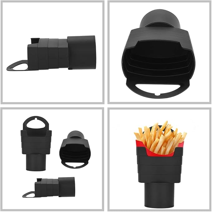 2 Pack French Fry Cup Holder for Car Multipurpose Fast Food Drink Cup Holder Car Storage Box Holder