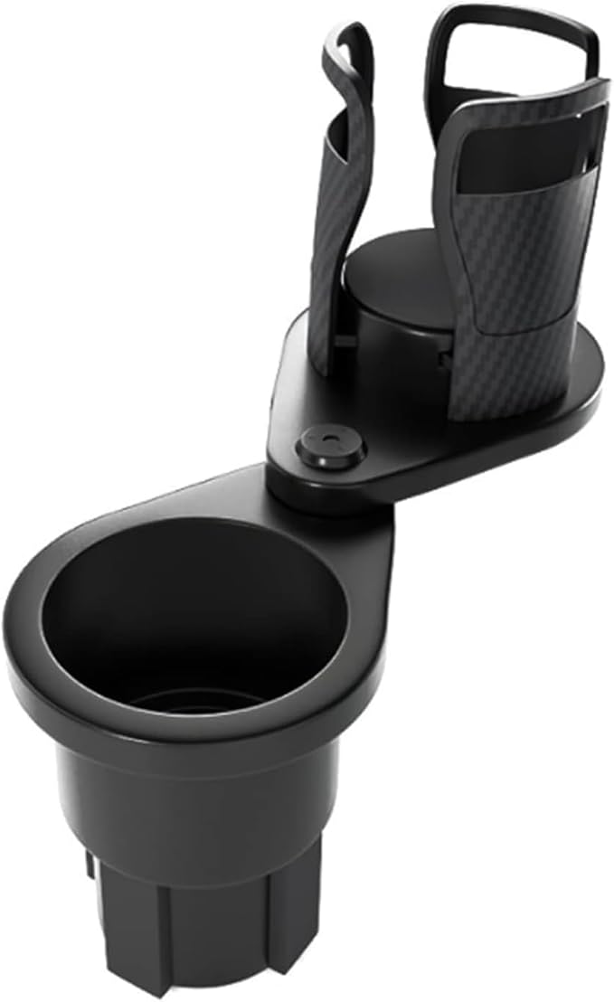 Adjustable Expandable Cup Holder for car Most Cars Trucks SUVs.-Car Cup Holder Expander fit cola Coffee Cups,2 in 1 cupholder