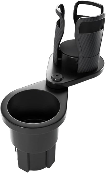 Adjustable Expandable Cup Holder for car Most Cars Trucks SUVs.-Car Cup Holder Expander fit cola Coffee Cups,2 in 1 cupholder
