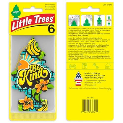 LITTLE TREES Car Air Freshener | Hanging Tree Provides Long Lasting Scent for Auto and Home | 24 Air Fresheners |Be Kind