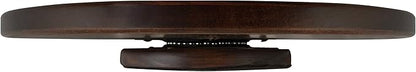 Rustic Red Door Co. Wooden Lazy Susan Turntable - Spinning, Solid Wood Lazy Susan Organizer - Turntable for Table Top/Counter