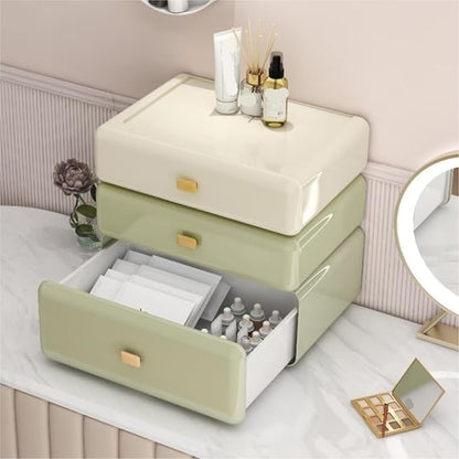 Makeup Organizer Storage Box Makeup and Skin Care Products Desktop Dresser Entrance Drawer Storage Cabinet Office Organizatio