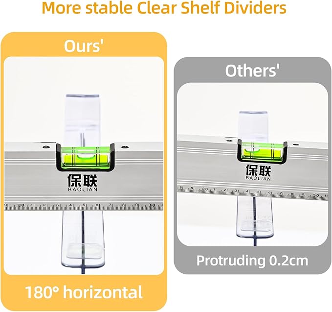 Shelf Dividers，Vertical Purse Organizer for Closet，Thickened and Sturdy Shelf Organizer for Sweater, Shirts, Handbags,8" Tall