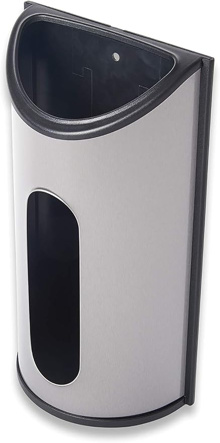 Fox Run Bag Saver, Stainless Steel Plastic Bag Storage, 12"