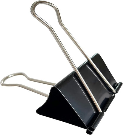 36PCS Jumbo Binder Clips 3 Inch, Black, Binder Clips Extra Large Heavy Duty for Office Supplies