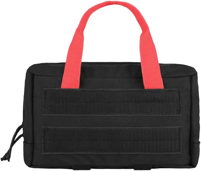 KRYDEX Clear Top Insert Bag with Hook Panel Tactical Packing Cube Travel Organizer Bag (Small)