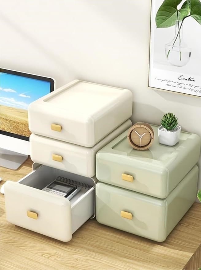 Makeup Organizer Storage Box Makeup and Skin Care Products Desktop Dresser Entrance Drawer Storage Cabinet Office Organizatio