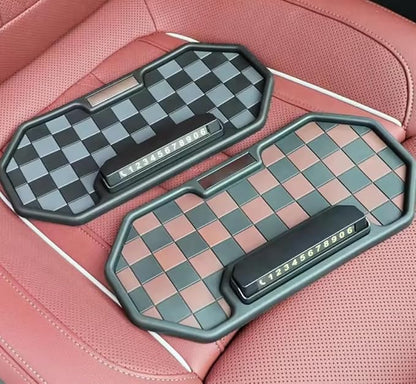 Yourkarts Anti-Slip Car Dashboard Mat for Phone, Universal Non-Slip Sticky Rubber Pad, Superior Anti-Slip Technology (Octagon