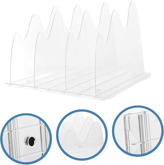 Garneck Hanging Closet Organizer Storage Box Shelf Dividers Closet Shelf Divider
