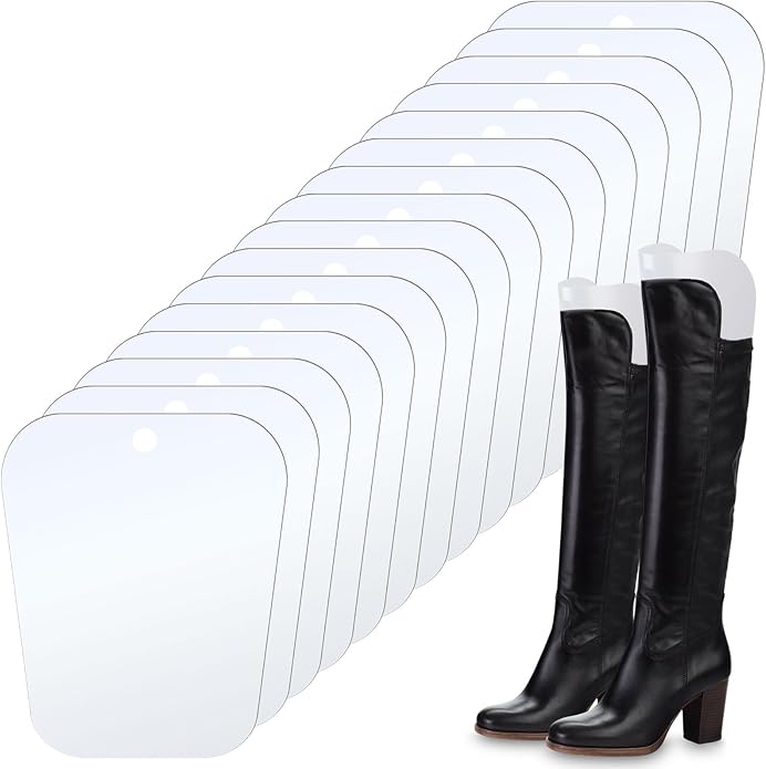 16 Pieces (8 Pairs) Boot Shaper Form Inserts Boots Tall Support to Keep Shape Holders for Women Men