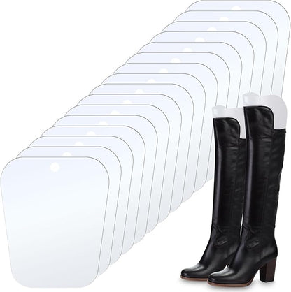 16 Pieces (8 Pairs) Boot Shaper Form Inserts Boots Tall Support to Keep Shape Holders for Women Men