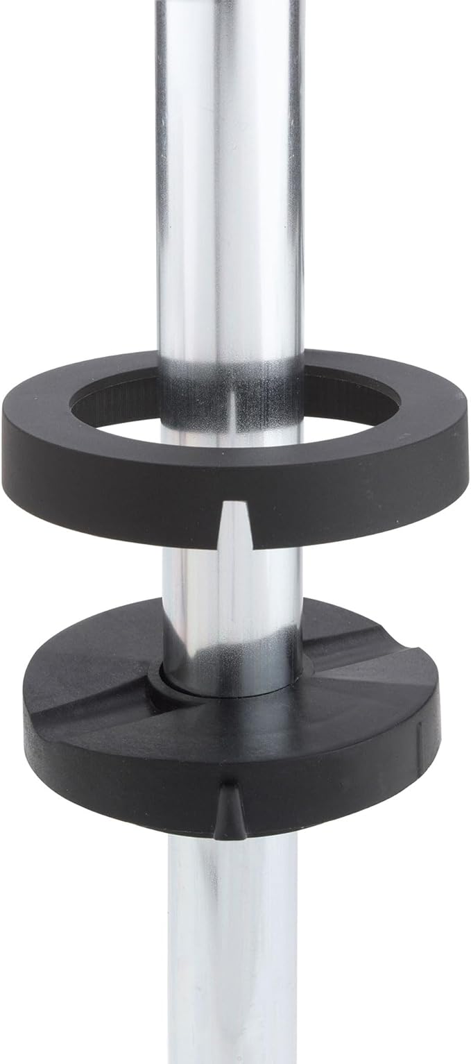 Rev-A-Shelf 2 Tier Full-Circle Lazy Susan for Corner Wall Base Cabinets 24" Double Shelf Swivel Kitchen Spice/Can Organizer, 