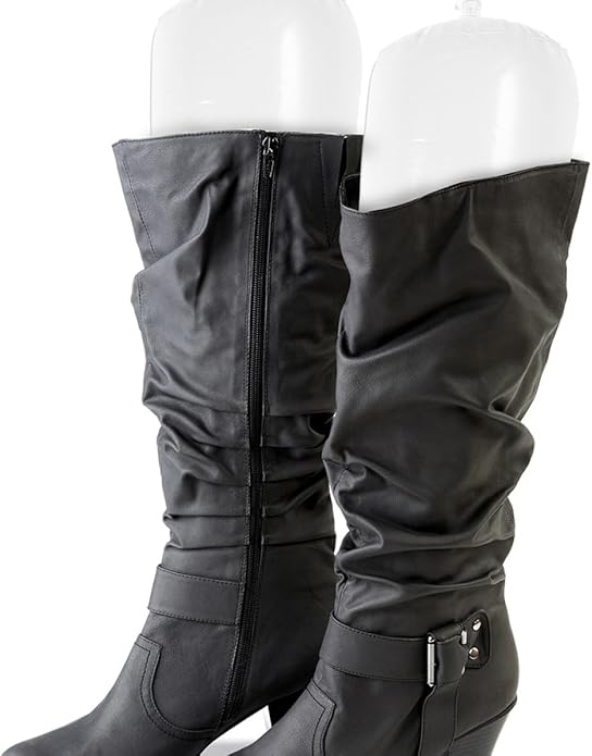 5 Pairs Inflatable Boot Trees and Boot Shapers Thickened Pvc Material 32cm Height and Supports and Stand Storage