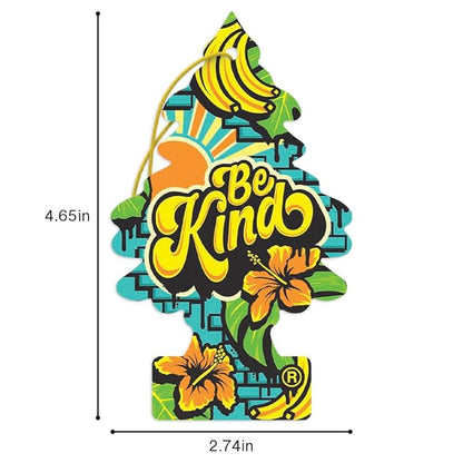 LITTLE TREES Car Air Freshener | Hanging Tree Provides Long Lasting Scent for Auto and Home | 24 Air Fresheners |Be Kind