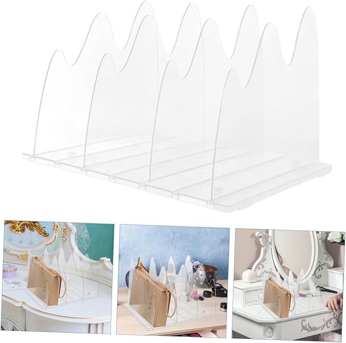 Garneck Hanging Closet Organizer Storage Box Shelf Dividers Closet Shelf Divider