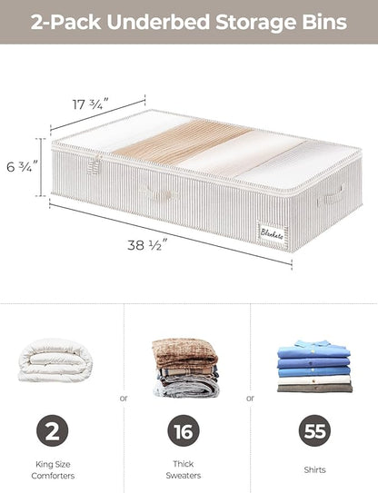 Underbed Storage Bins with Storage Bins