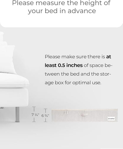 Underbed Storage Bins with Storage Bins