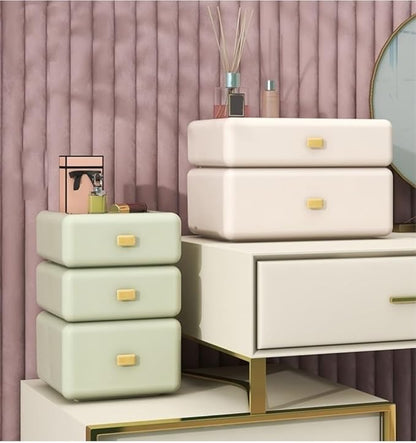 Makeup Organizer Storage Box Makeup and Skin Care Products Desktop Dresser Entrance Drawer Storage Cabinet Office Organizatio