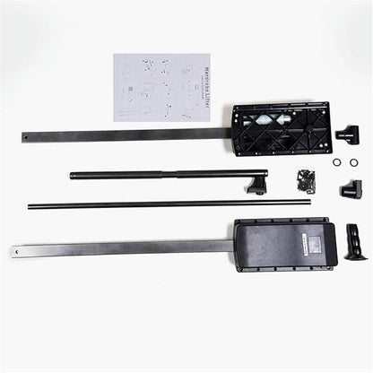 Pull-down Wardrobe Clothes Rail - Extendable Pull Out Closet Rod, Extendable Wardrobe Rail Tube Rod, Hanging Rod For Closet S
