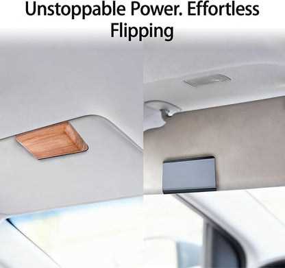 Car Air Freshener Visor Clip Compatible with Drift Car Air Freshener, Auto Accessories, Vehicle Sun Visor Metal Clip, Black, 