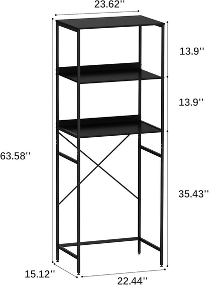 Mini Fridge Shelf Mini Fridge and Microwave Stand Over Mini Fridge Storage Rack 3 Tier Microwave and Fridge Stand Suitable fo