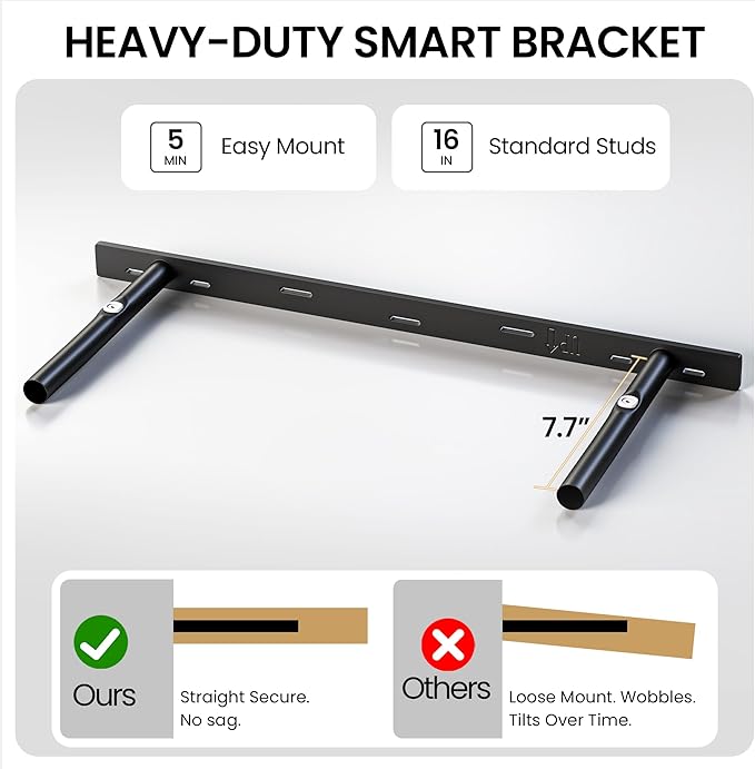 Floating Shelves 55Inch Long, 12 Inch Deep Floating Shelves for Wall, 55 x 12 Large Floating Shelf for Fireplace Mantel, 2" T