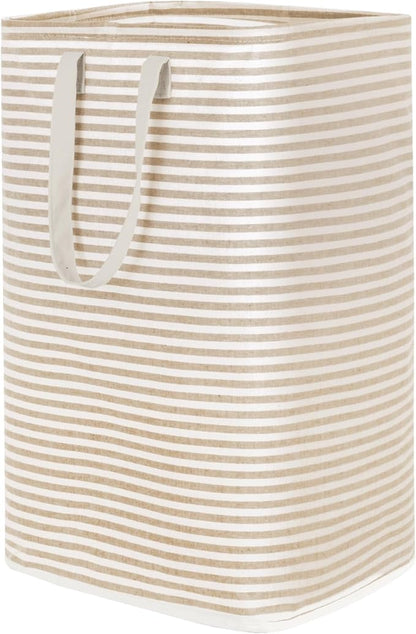Lifewit 1 Pack Laundry Basket 80L Each, Collapsible Clothes Hamper with Reinforced Handles, Freestanding Waterproof Design fo