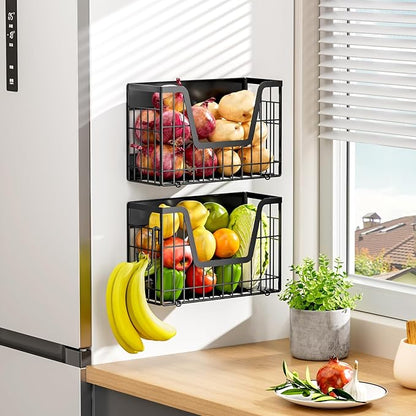 Perfume Organizer for Dresser and 2 Set Magnetic Shelf for Fridge