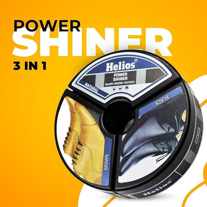 Helios Leather Power Shiner (Multicolour)