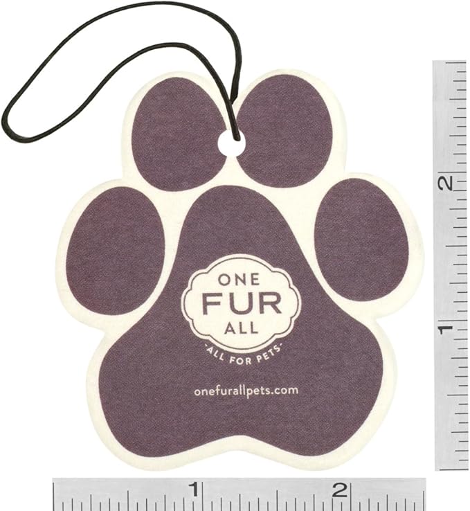 One Fur All Pet Car Air Freshener - Holidays Pack of 4 - Non-Toxic & Pet-Friendly Odor Eliminator For Small Spaces