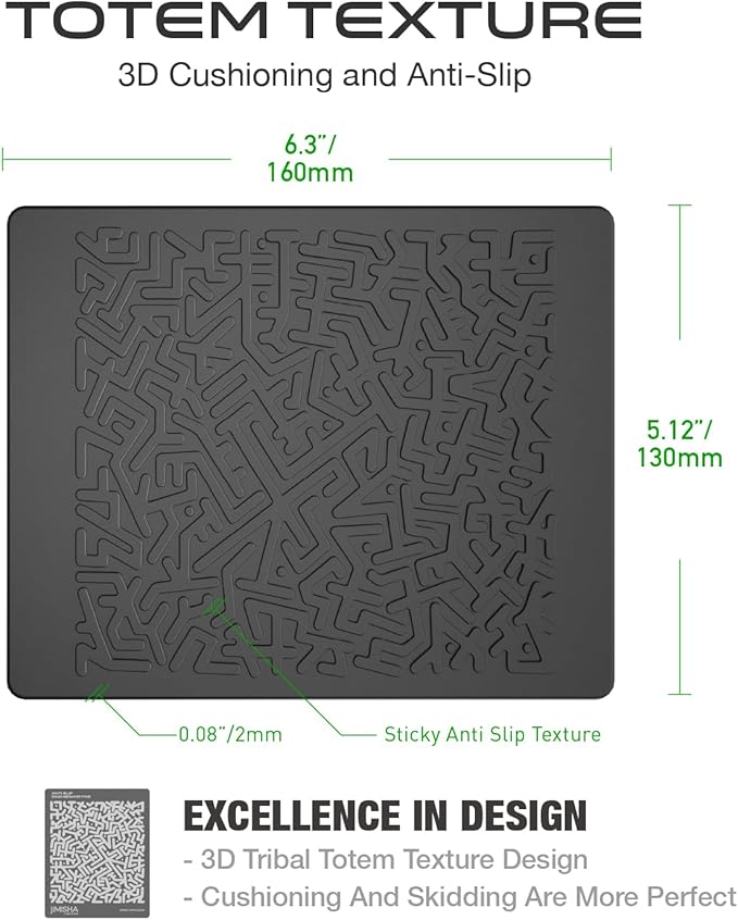 Car Dashboard Non Slip Mat, JIMISHA Anti Slip Pad, Anti Slide Sticky Dash Pad, Multifunctional Fixate Gripping Gel Pad for Ra